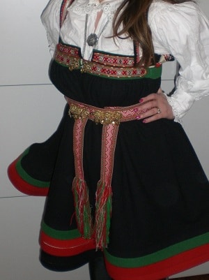 Setesdalsbunad - תלבושת נורווגית מסטסדאל
