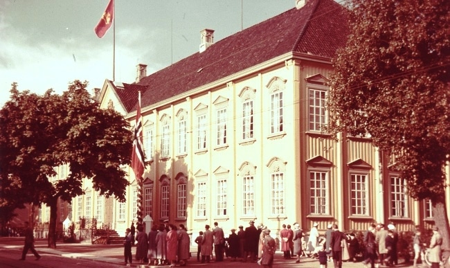 ארמון Stiftsgården בשנות השישים