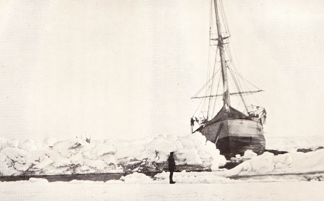 האנייה פראם על הקרח 1896