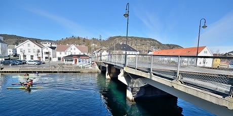 ‏‏גשר על פיורד פלקה - Flekkefjord - עותק